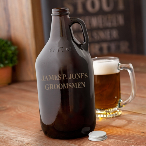 Amber Beer Growler